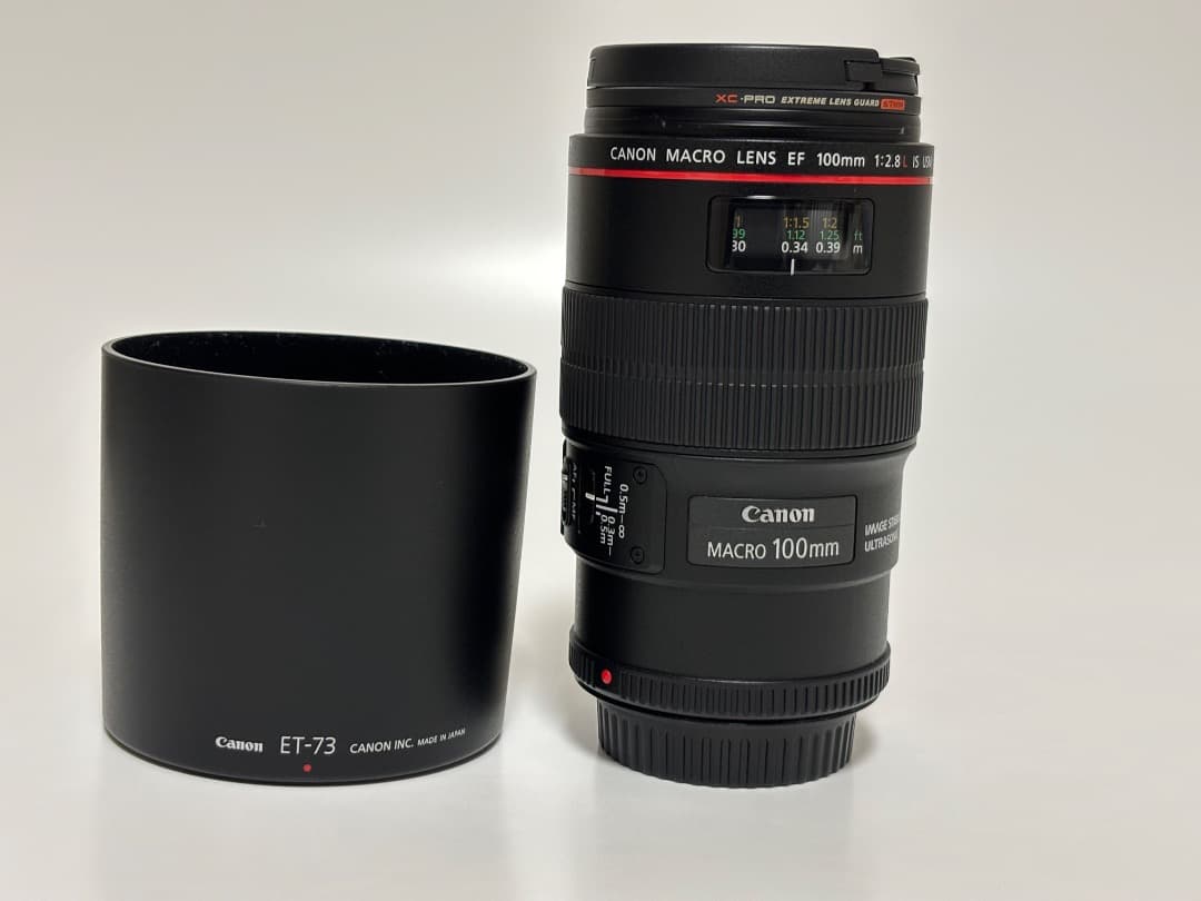 【極美品】Canon EF 100mm F2.8L MACRO IS USM