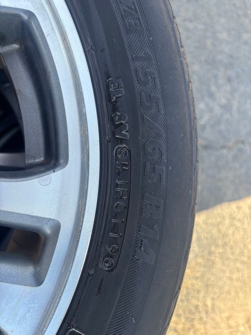 【送料無料】ＮＢＯＸ純正アルミホイール4本セット 155/65R14 神奈川県発