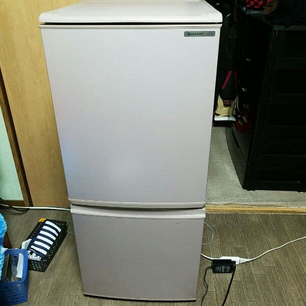 SHARP SJ-14R　冷蔵庫