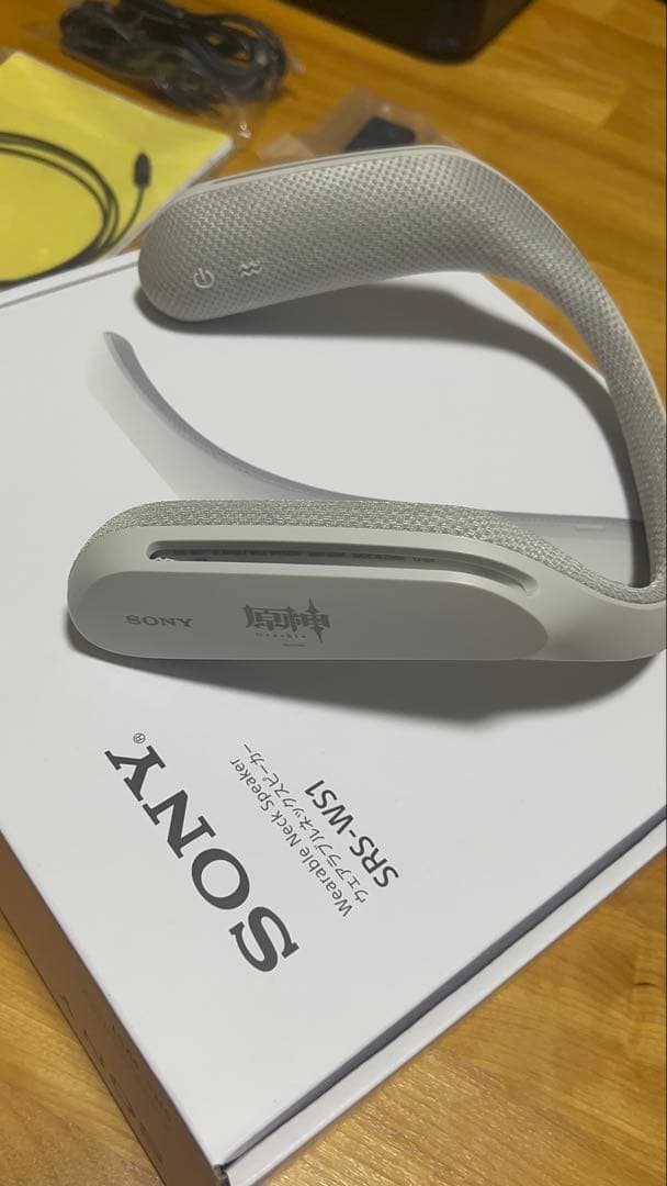 SONY 原神コラボ ウェアラブルネックスピーカー