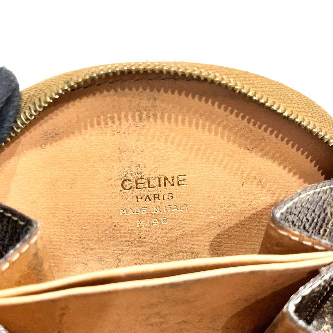 人気　CELINE セリーヌ　マカダム　ケース　小銭入れ　ファスナー