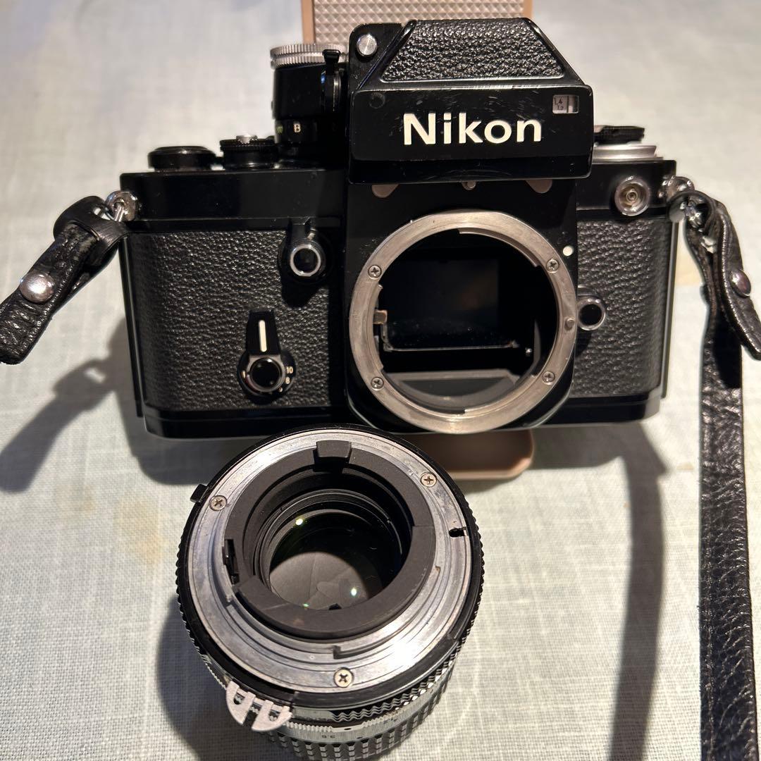 Nikon F2フォトミック 本革ケース付 NIKKOR 58mm f/2