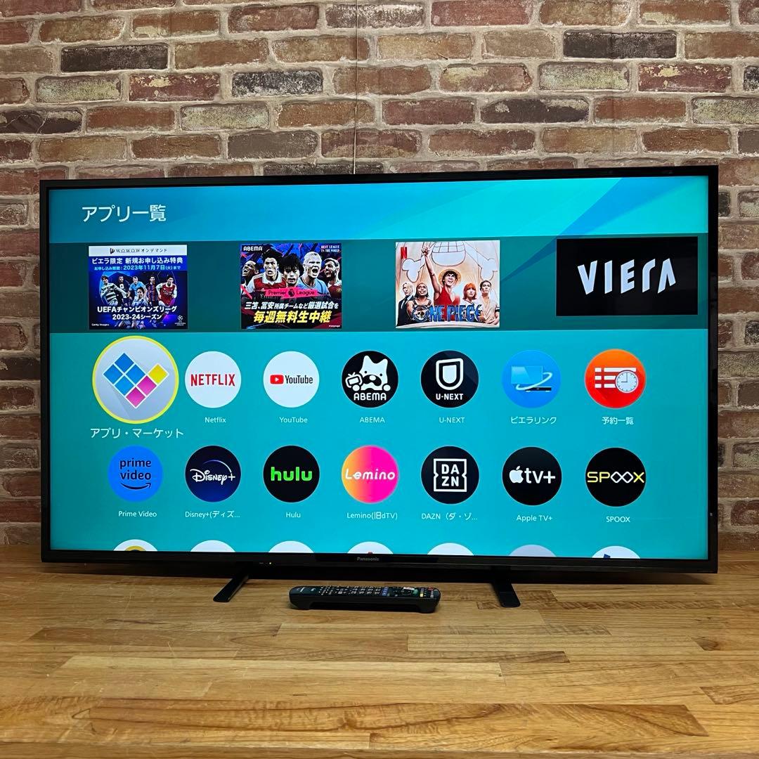 パナソニック 55V型 4K 液晶テレビ スマートビエラ TH-55GX755