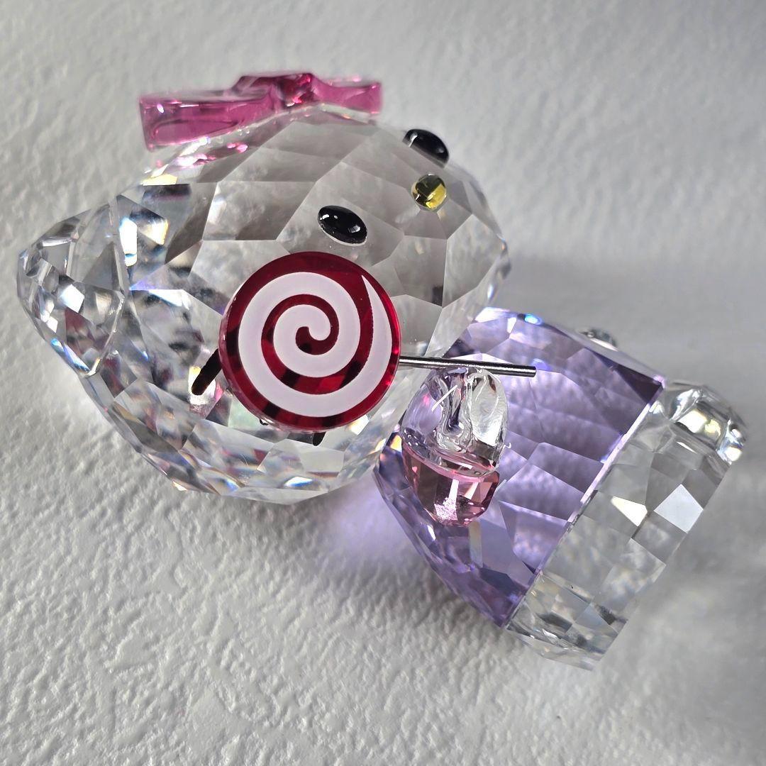 【美品　希少✨️】箱付き　スワロフスキー ハローキティロリポップ　廃盤