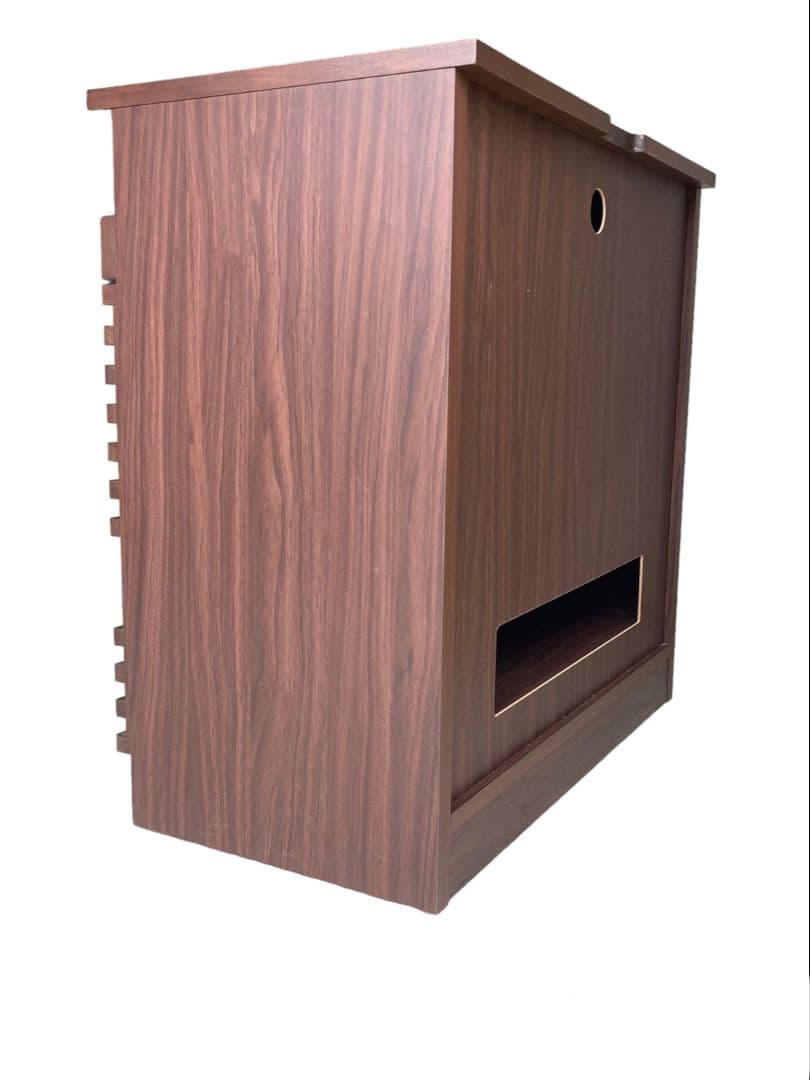 送料込み❗️ディノス【格子 プリンタ収納性 PCデスク】80×80×45(cm)