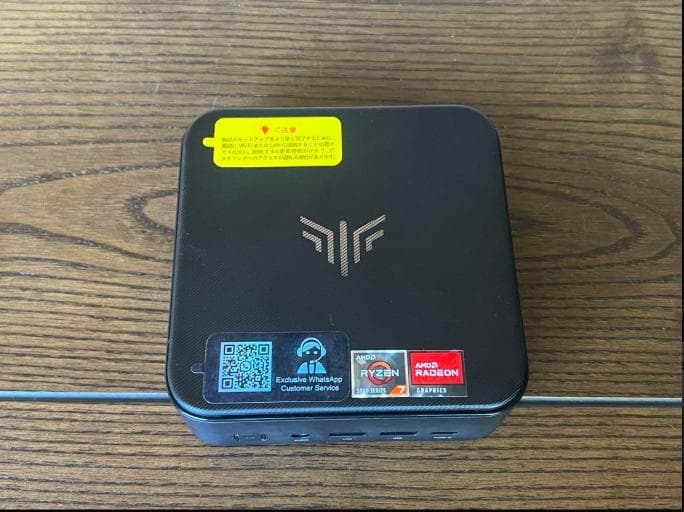 ミニPC ブラック USB/HDMI/USB-C