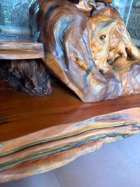 本屋久杉　屋久杉　オブジェ　灯籠　工芸品　天然木　希少　※商品説明必読