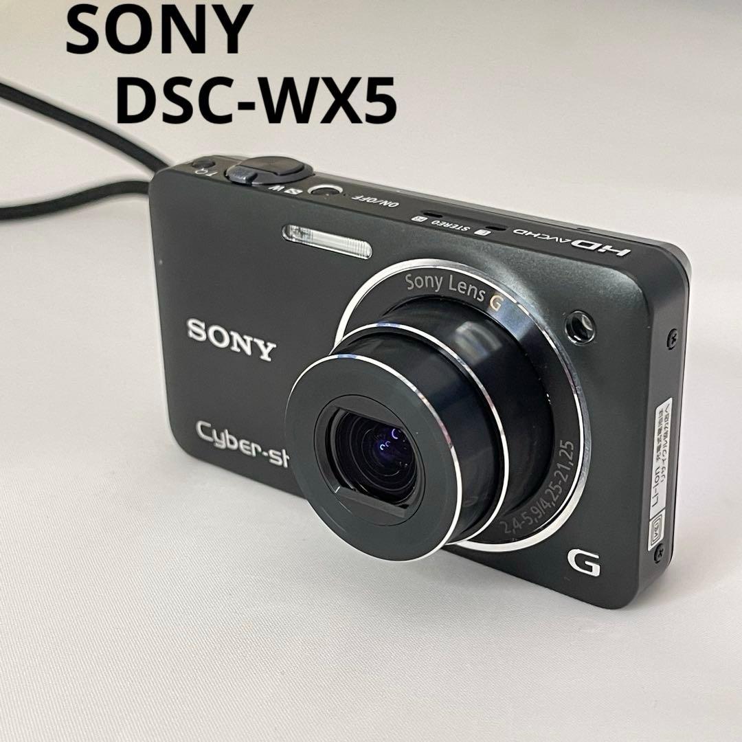 SONY Cyber-shot DSC-WX5 黒 デジカメ コンデジ