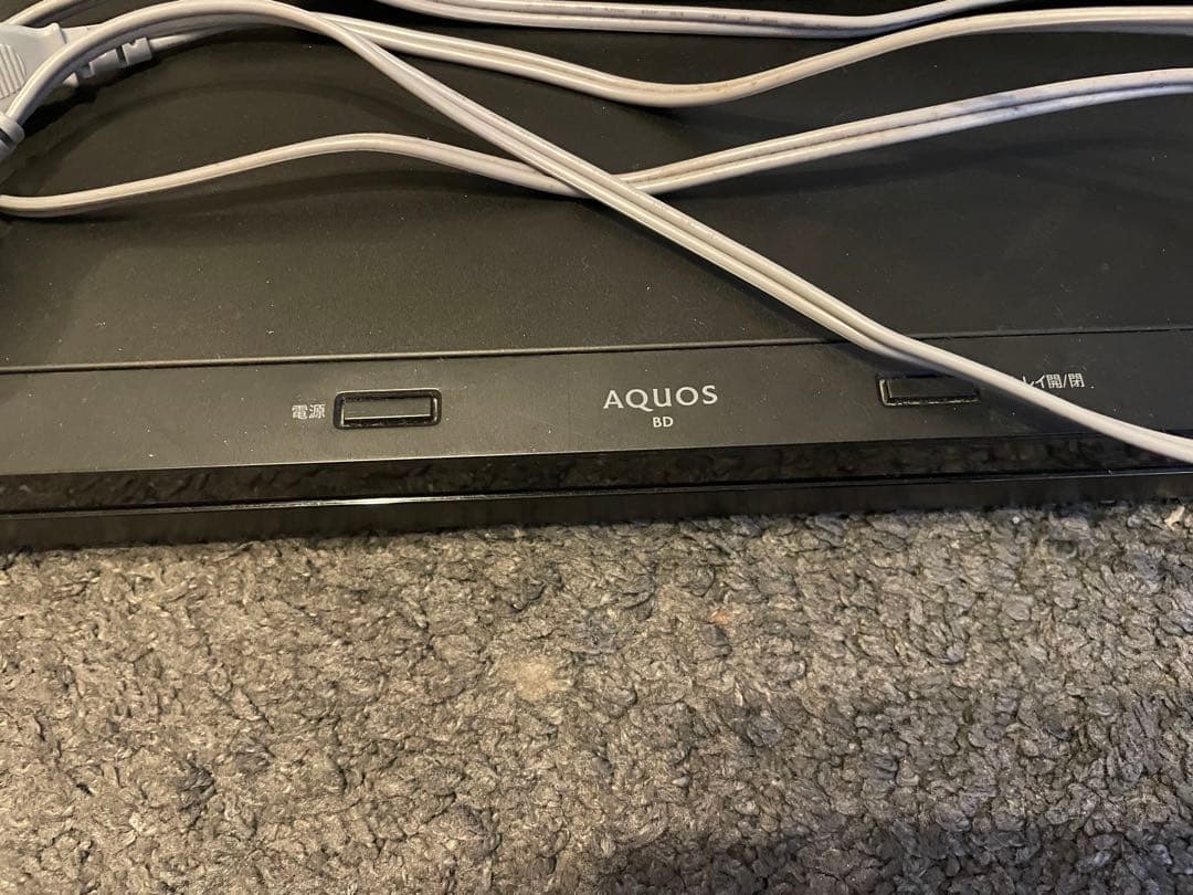 【※ジャンク品】AQUOS BDレコーダー HDMI端子付き