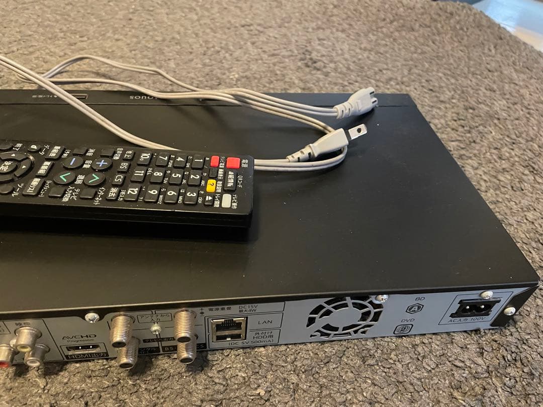 【※ジャンク品】AQUOS BDレコーダー HDMI端子付き