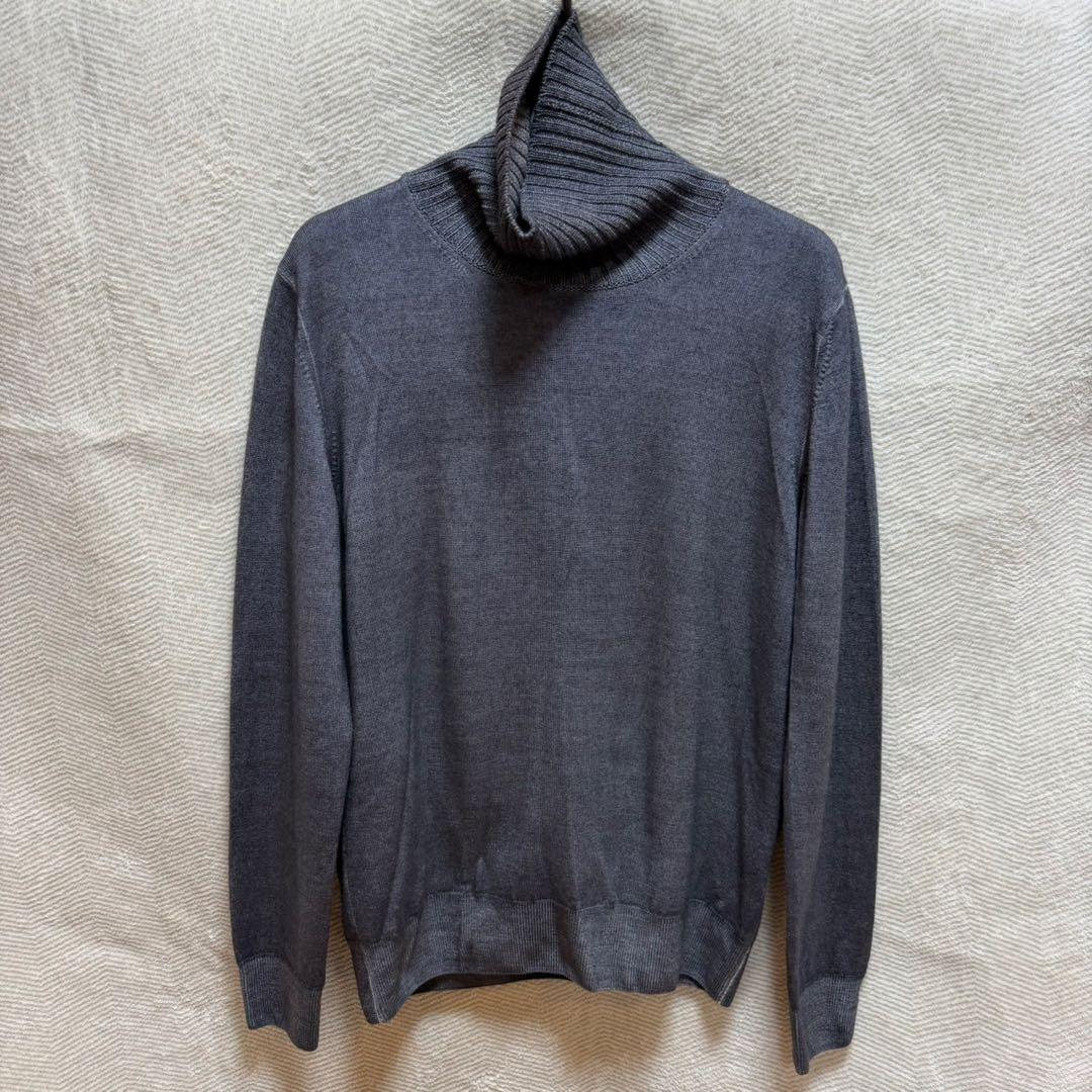 crucianiクルチアーニsize46タートルネックニット イタリア製