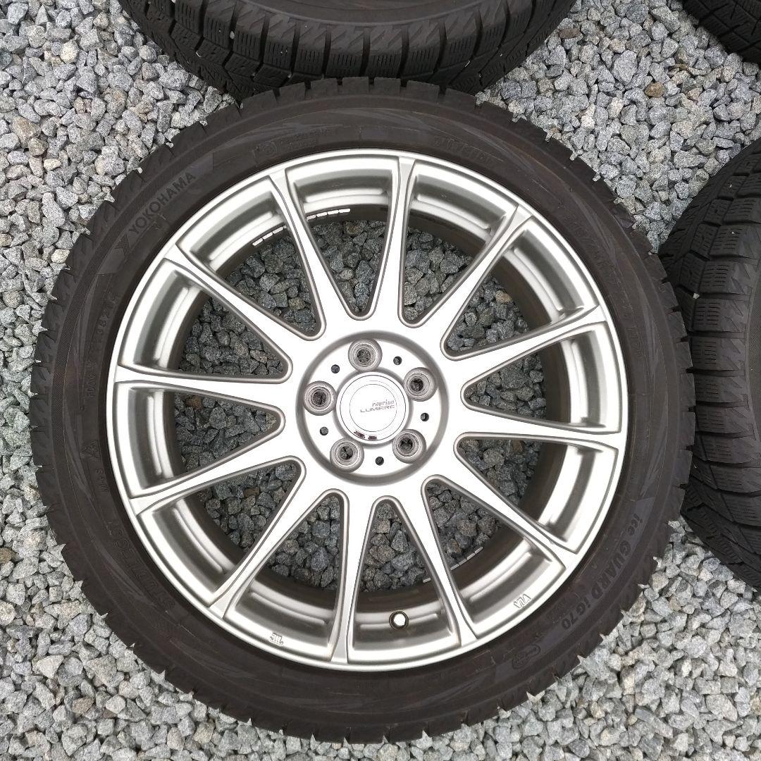 2本セット　215/45R17 スタッドレスタイヤ　ホイールセット➀