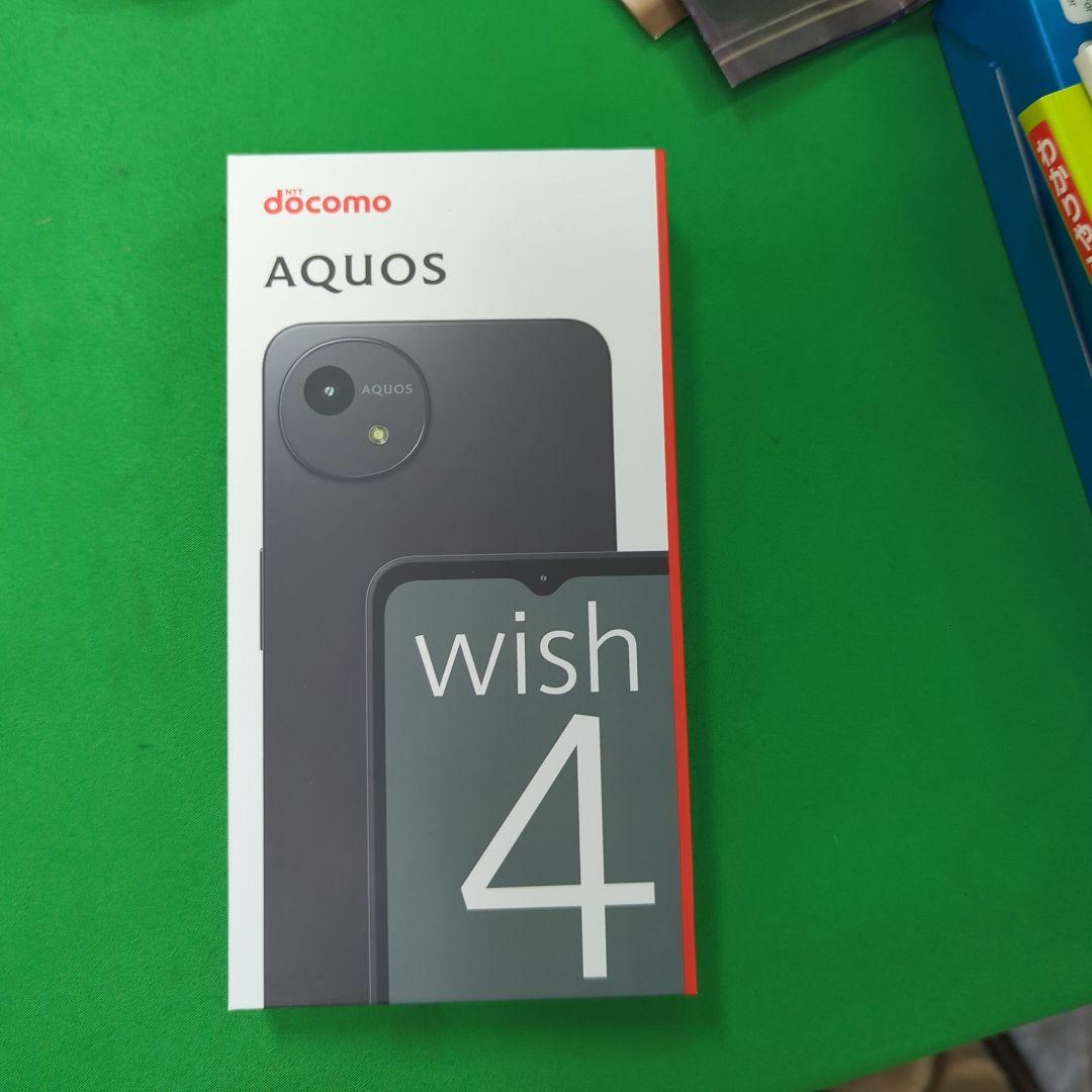 docomo AQUOS wish 4 SH-52E SIMフリー ブラック　黒