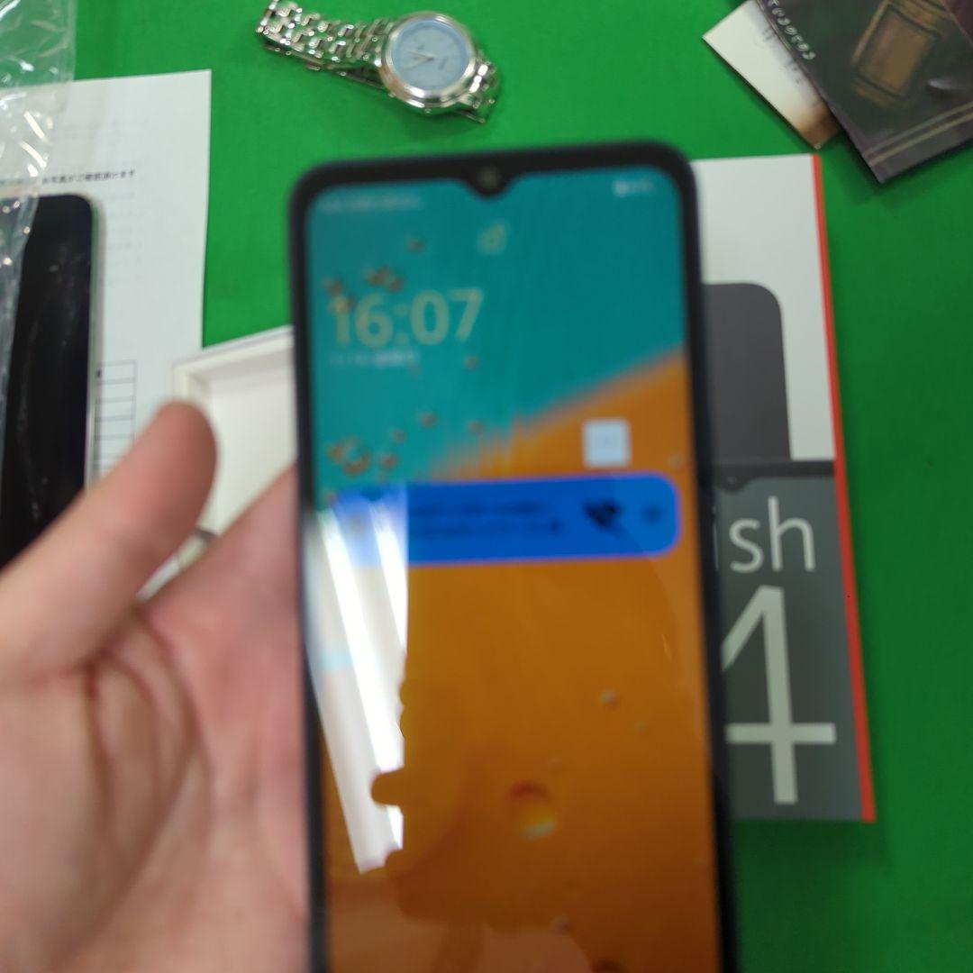 docomo AQUOS wish 4 SH-52E SIMフリー ブラック　黒