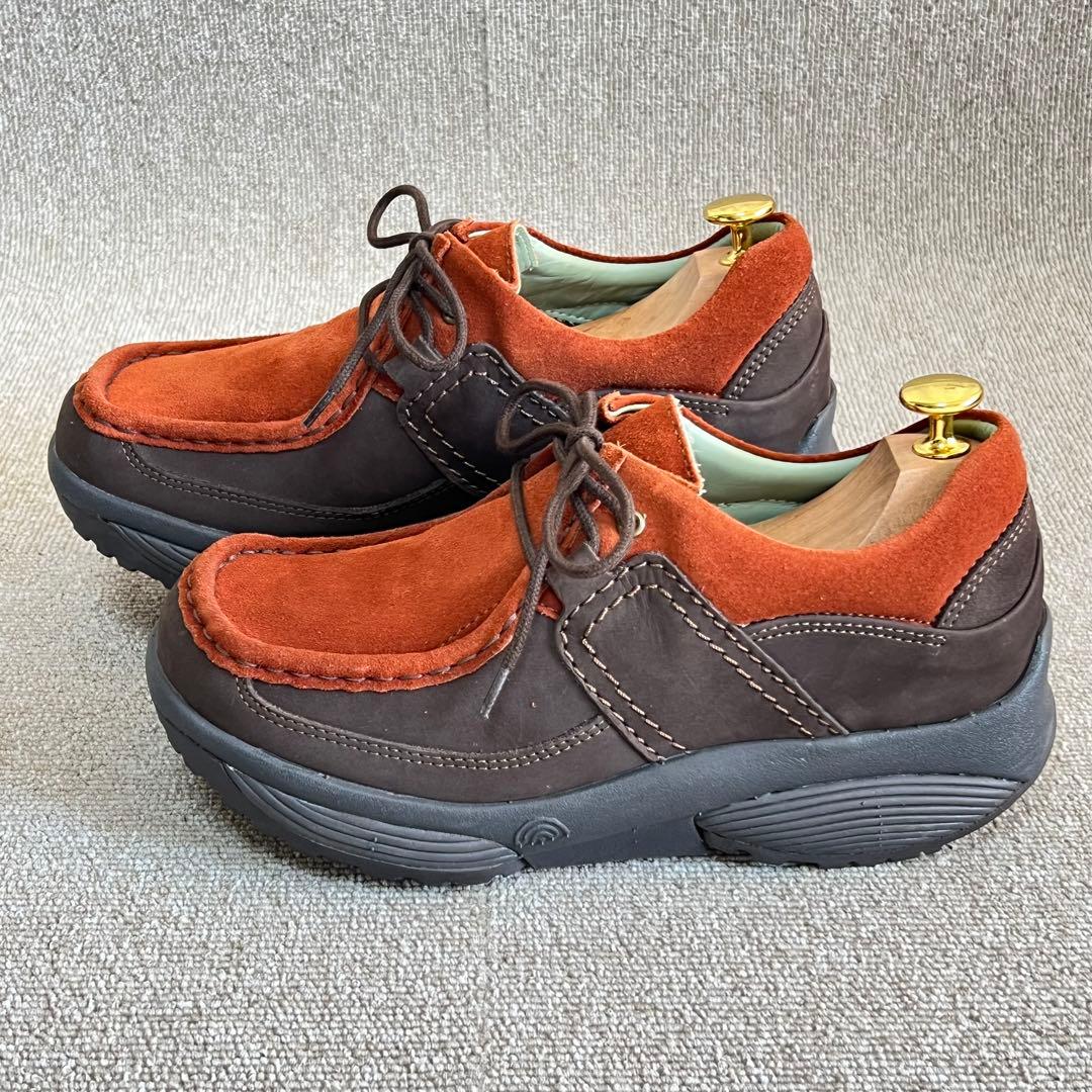 美品✨Xsensible ストレッチウォーカー ブラウン スエード 38