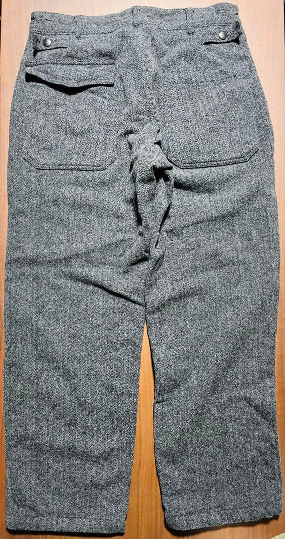 ENGINEERED GARMENTS　ウールヘリンボーンベイカーパンツ