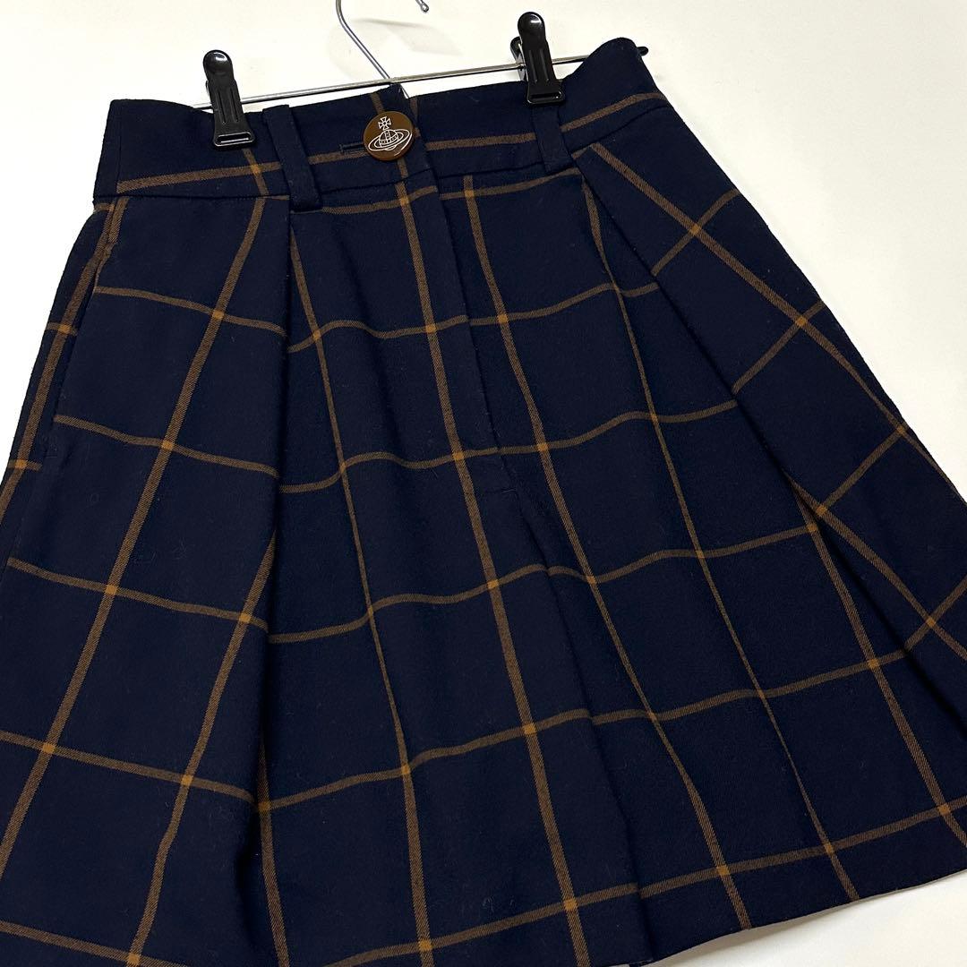 Vivienne Westwood ハーフパンツ チェック柄 ヴィヴィアン