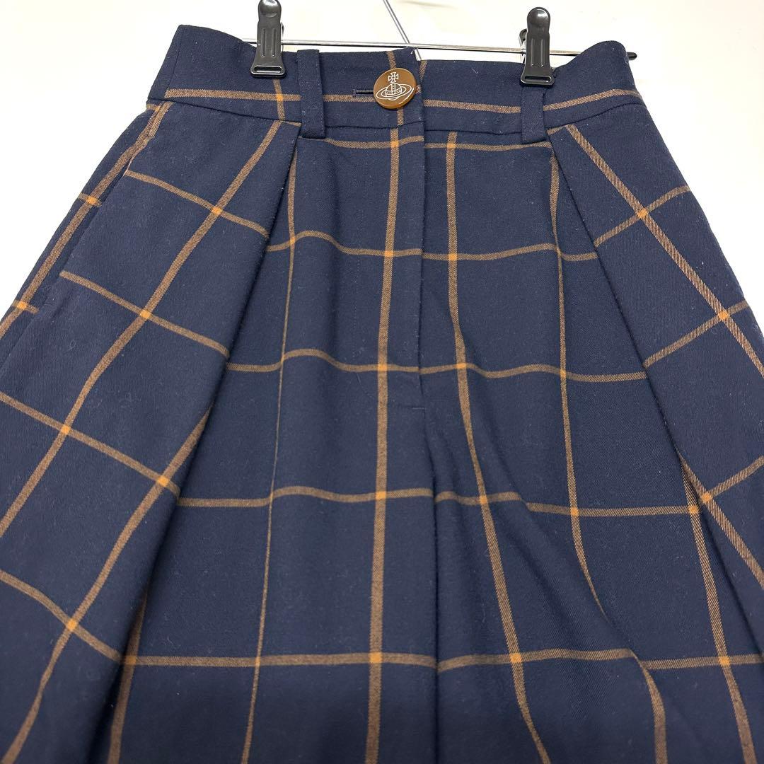 Vivienne Westwood ハーフパンツ チェック柄 ヴィヴィアン