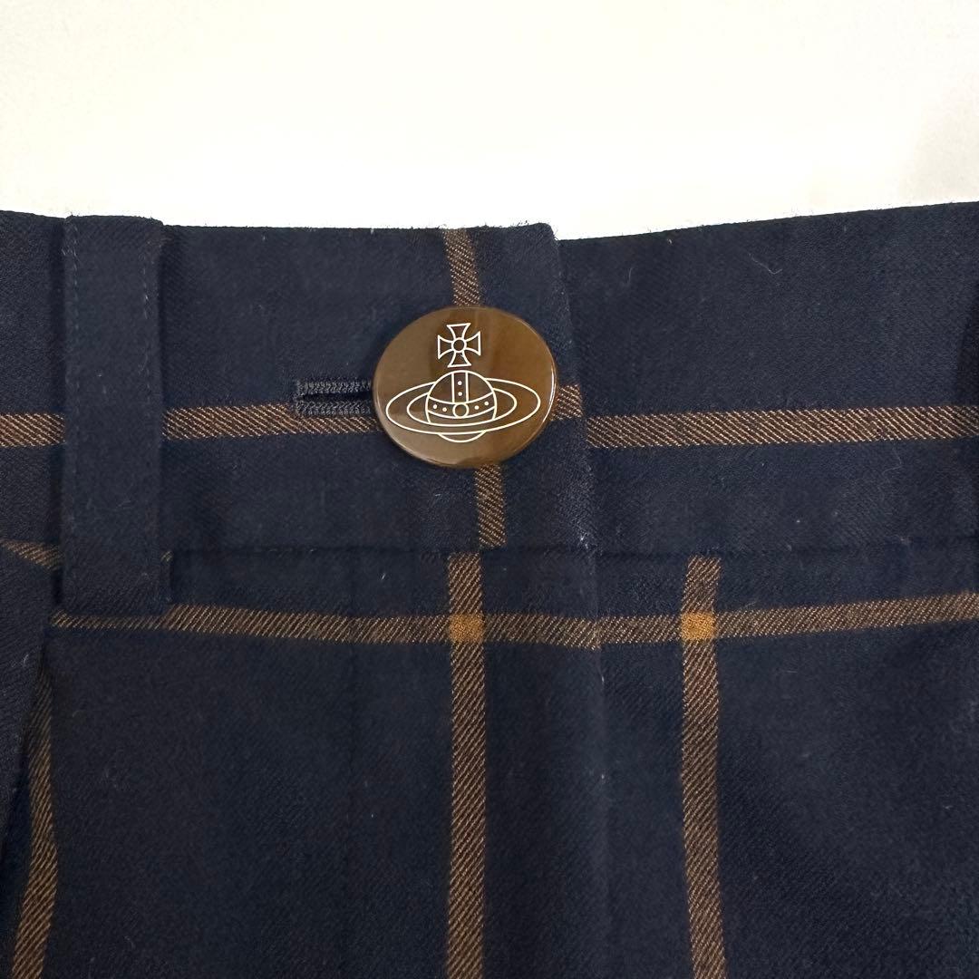 Vivienne Westwood ハーフパンツ チェック柄 ヴィヴィアン