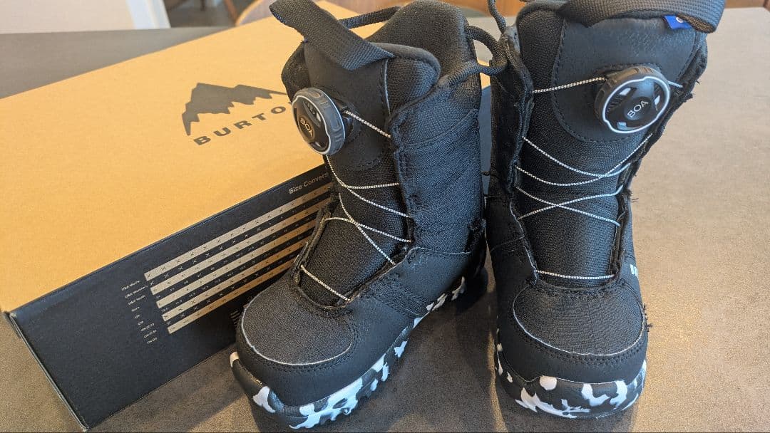 Burton Grom BOA 18.5cm キッズ用スノーボードブーツ