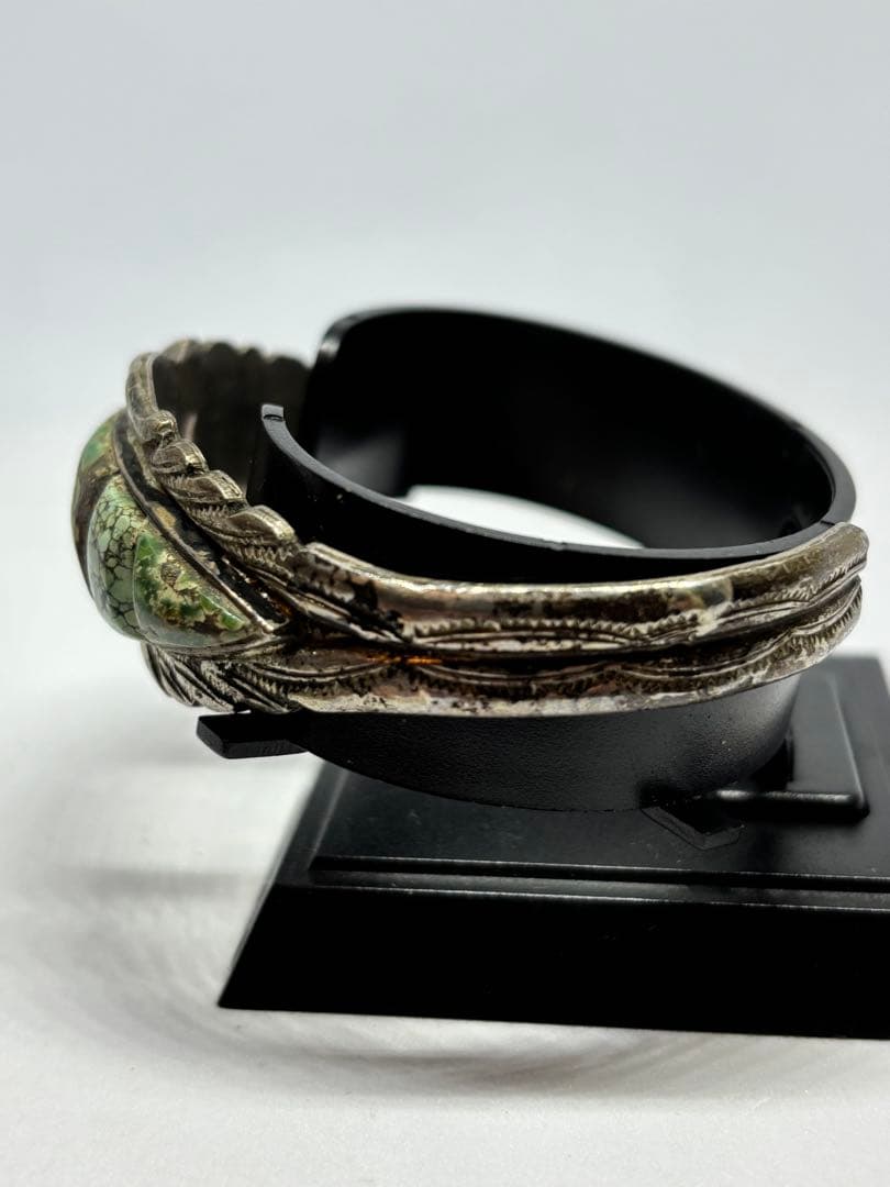 ビンテージ インディアンジュエリー silver シルバー バングル 約31g