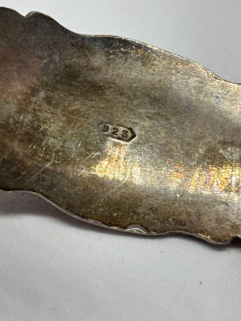 ビンテージ インディアンジュエリー silver シルバー バングル 約31g