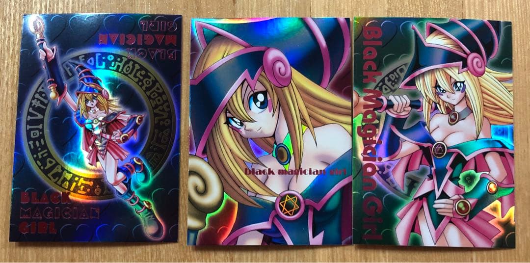 希少！通常版ダンジョンダイスモンスターズブラックマジシャンガール ピンク箔