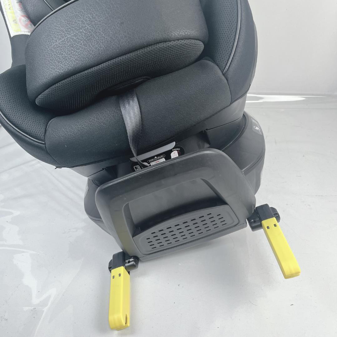 美品☘️ アップリカ 最高級チャイルドシート クルリラビッテエックス ブラック