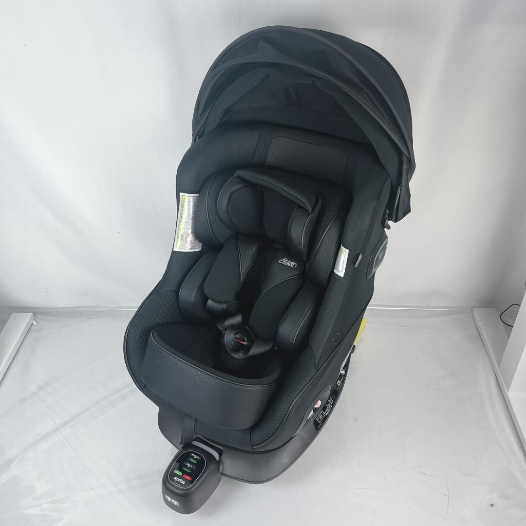 美品☘️ アップリカ 最高級チャイルドシート クルリラビッテエックス ブラック