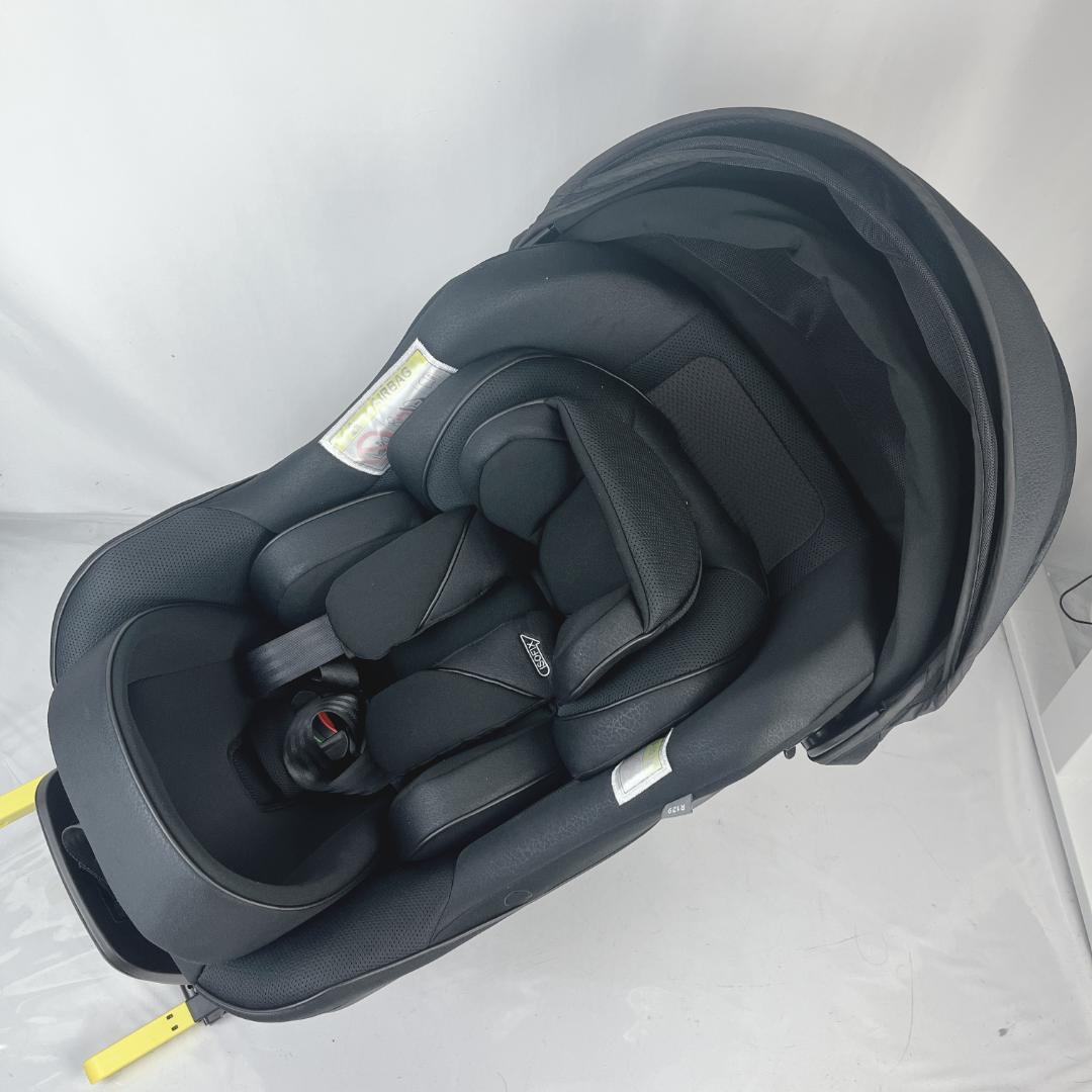 美品☘️ アップリカ 最高級チャイルドシート クルリラビッテエックス ブラック