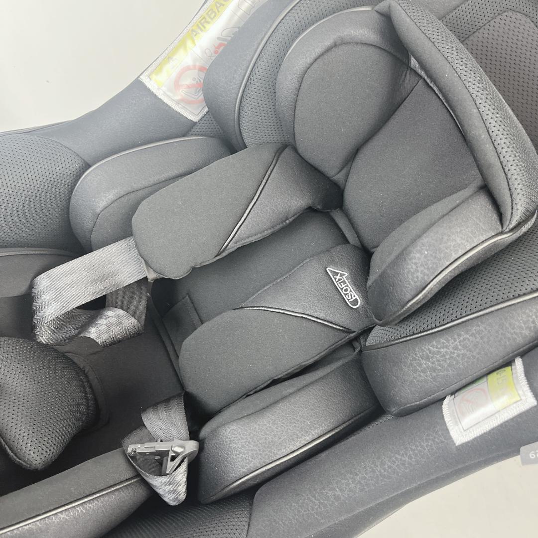 美品☘️ アップリカ 最高級チャイルドシート クルリラビッテエックス ブラック