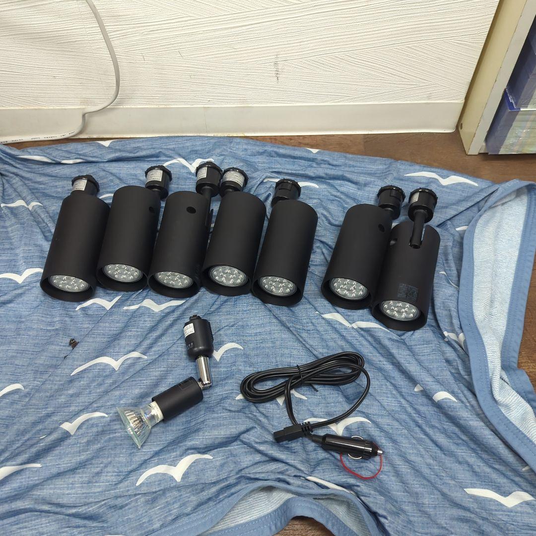 【7個まとめ】ODELIC　スポットライト OS047395 ブラック 照明