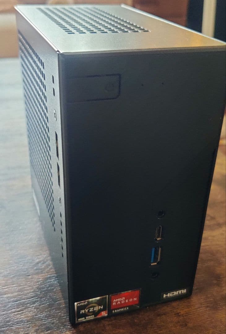 Ryzen5 PRO 4650G搭載　爆速ミニPC