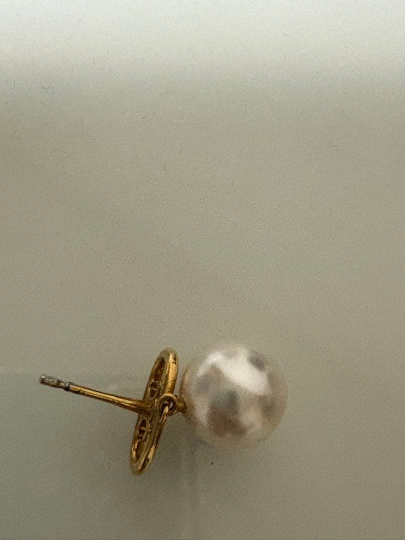 CELINE 片耳用ピアス パール