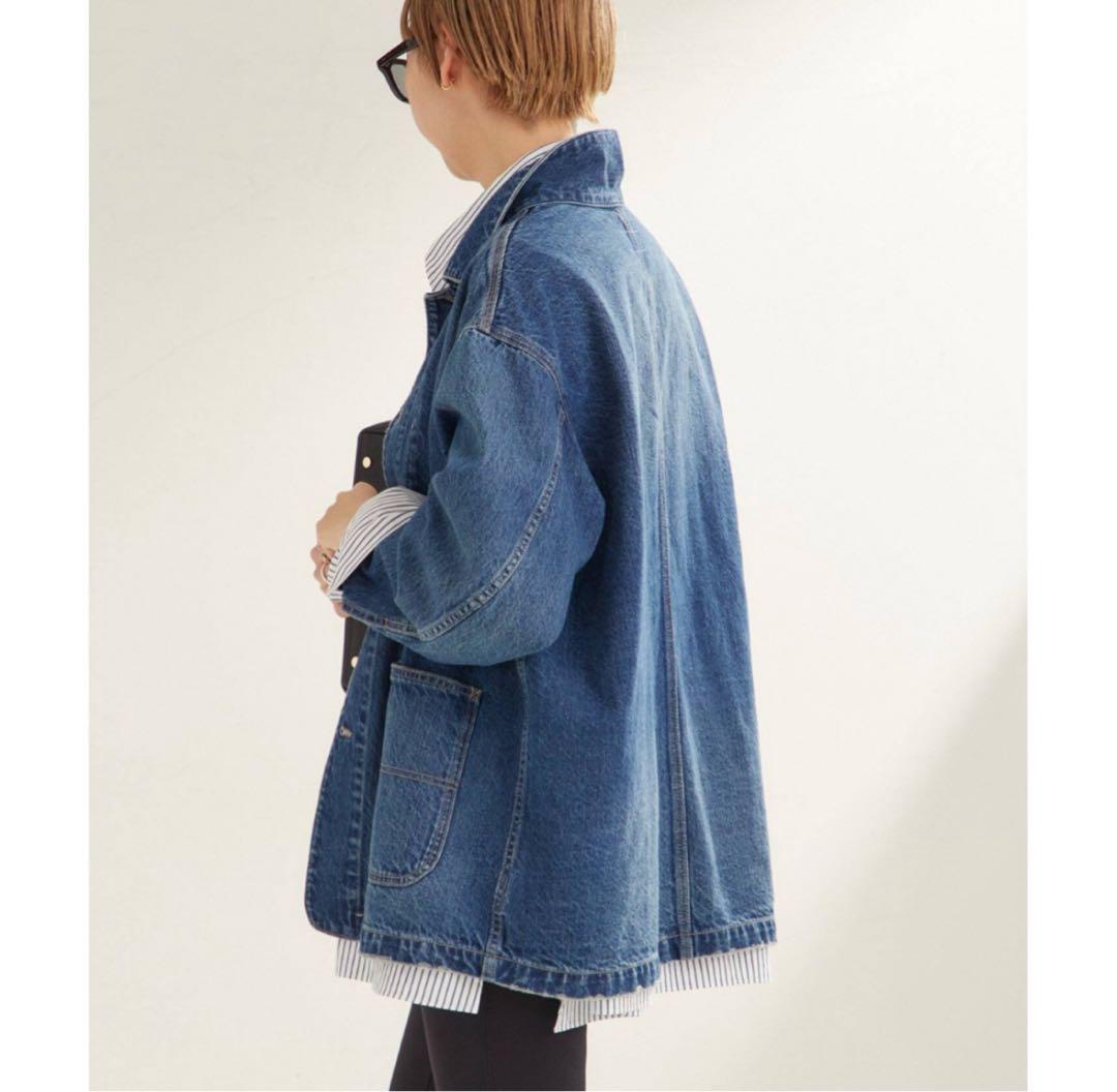 新品！plage coverall デニムジャケット　38