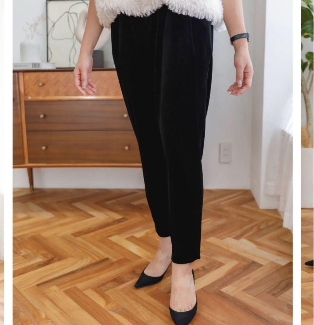 liten リテン Velour easy pants ベロアパンツ2