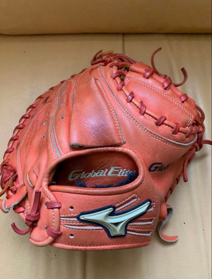 【最終値下げ】軟式　ミズノグローバルエリートキャッチャーミット