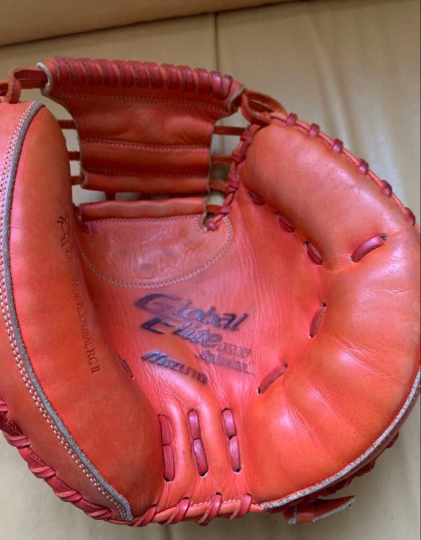 【最終値下げ】軟式　ミズノグローバルエリートキャッチャーミット