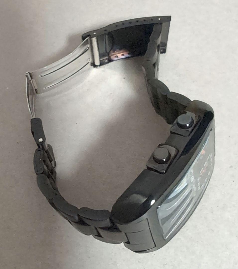 CITIZEN ANA-DIGI TEMP ブラック（電池切れ）