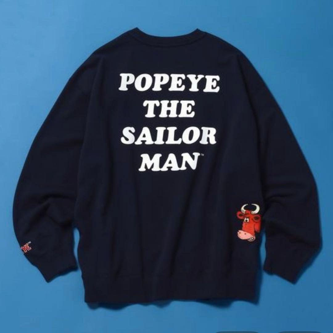 ニコアンド ポパイ　スウェット