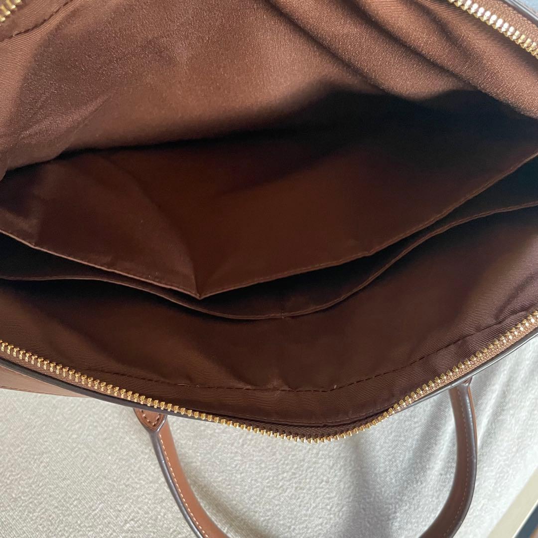 コーチ シグネチャー 2WAY ショルダーバッグ ビジネスバッグ ブリーフケース
