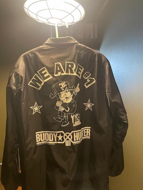 原宿BUDDY x BOUNTY HUNTER コーチジャケット 裏ボア