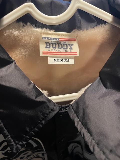 原宿BUDDY x BOUNTY HUNTER コーチジャケット 裏ボア