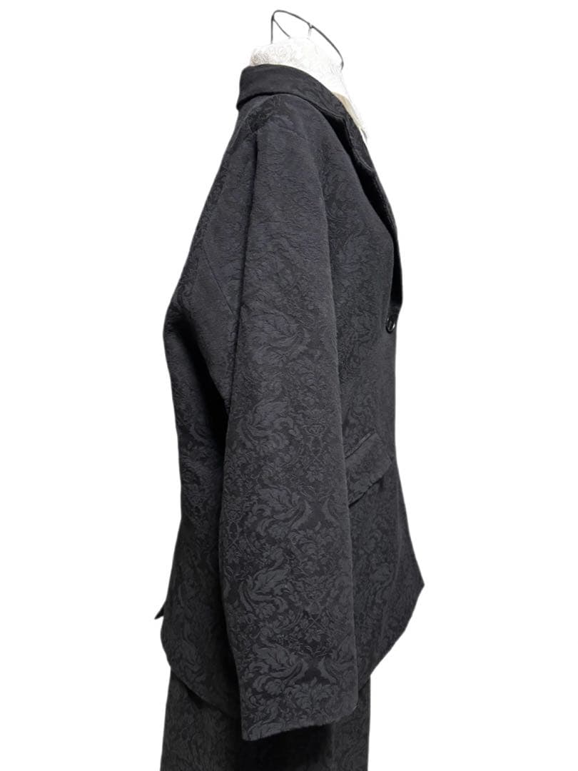 【完売品】HARE VINTAGEジャガード2wayジャケットM 黒