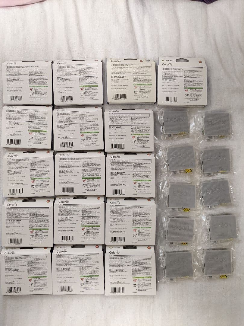 【新品未使用】EPSON インクカートリッジ 66 まとめ売り　26個