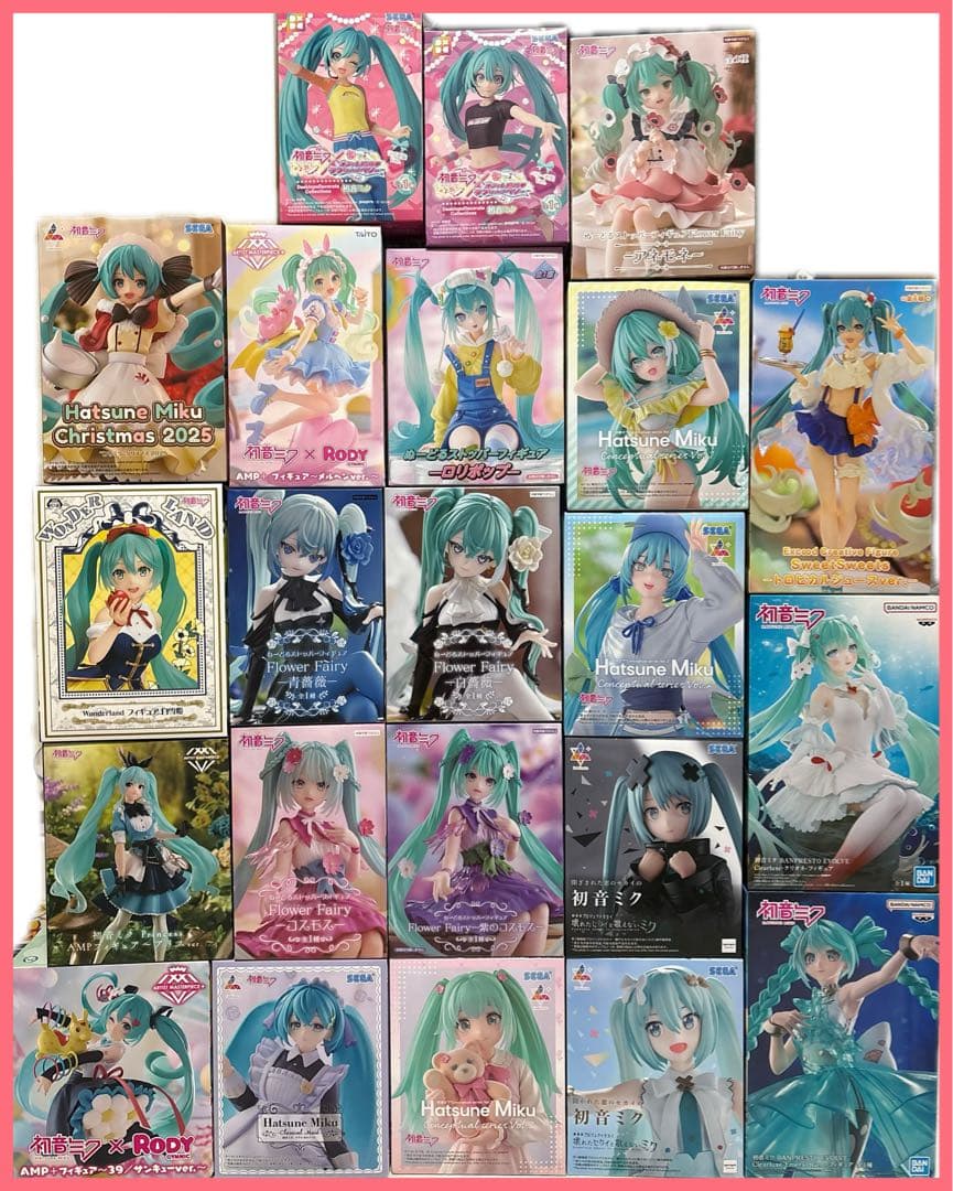 初音ミク　フィギュア　まとめ売り③　22体