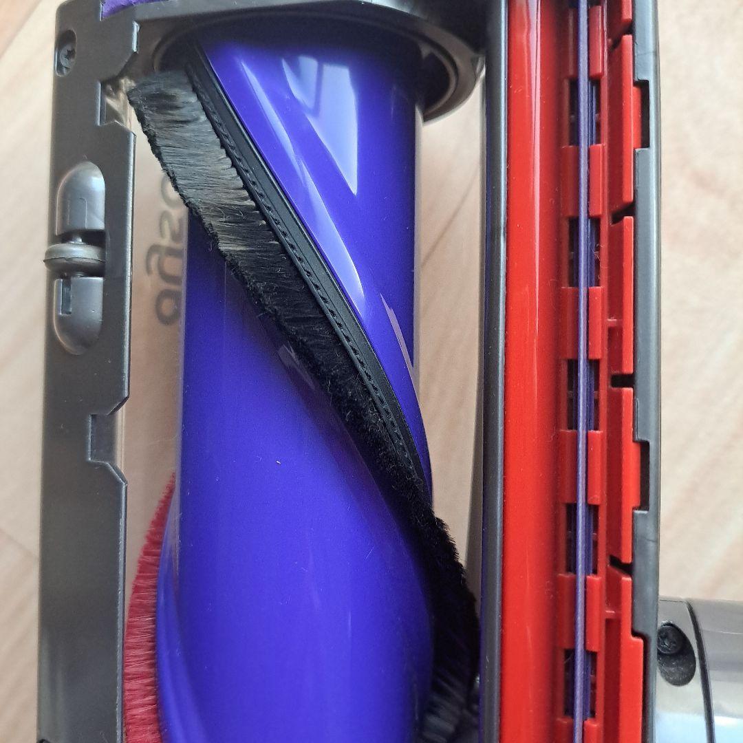 dyson 掃除機ヘッド 回転ブラシ 紫