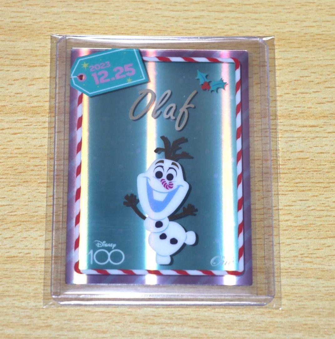 ディズニー アナと雪の女王 オラフ エポックワン クリスマスホロスペクトラカード