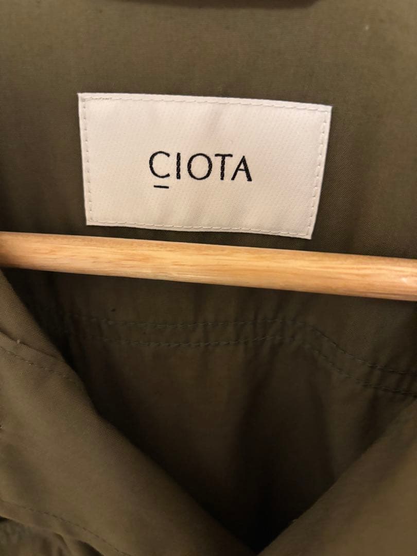 CIOTAシオタ　スビンウェザージャングルファティーグジャケット