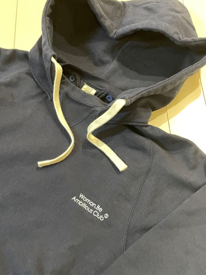 Sorm’ 86 WBAネイビー フード付きパーカー